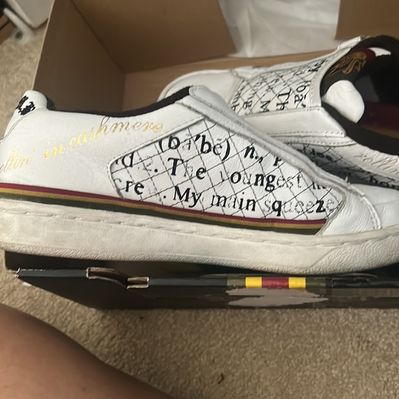 Gwen Stefani L.A.M.B. White tennis shoes - Picture 3 of 11